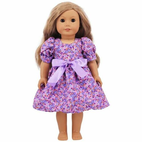 кукла американская 18 дюймов одежда для кукол синяя королева боевая марля юбка платье 43 см кукла новорожденная игрушка сделай сам по Одежда для кукол 38-43 см Платье