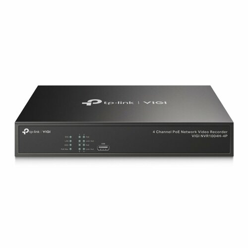 TP-Link Сетевой видеорегистратор 4 Channel PoE Network Video Recorder 1074000₽