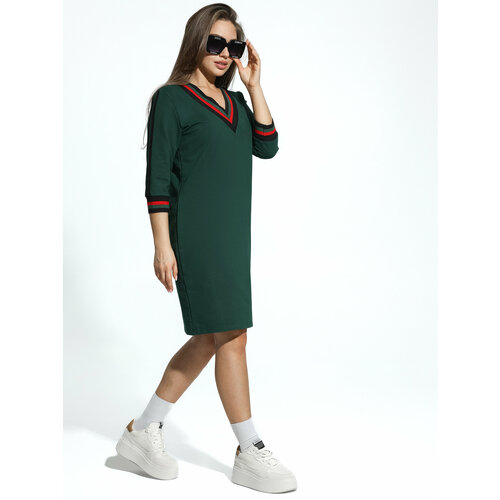 фото Платье lovetex.store, размер 58, зеленый
