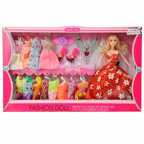 Кукла для девочки с одеждой и аксессуарами