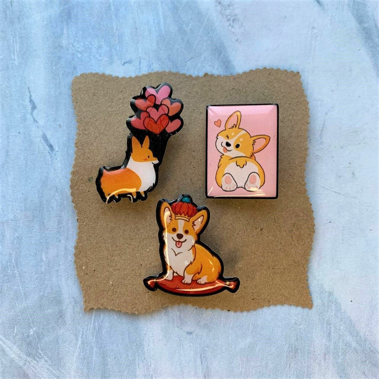 Набор значков