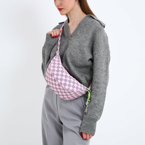 фото Сумка хобо nazamok, розовый