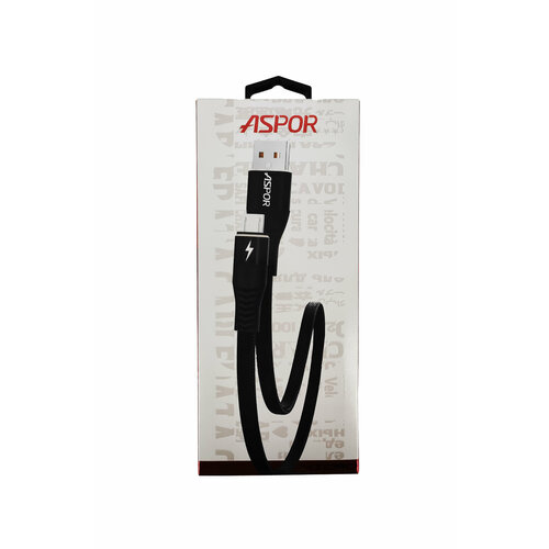 Кабель MicroUSB ASPOR A111 2.4A, для Micro-USB 1m