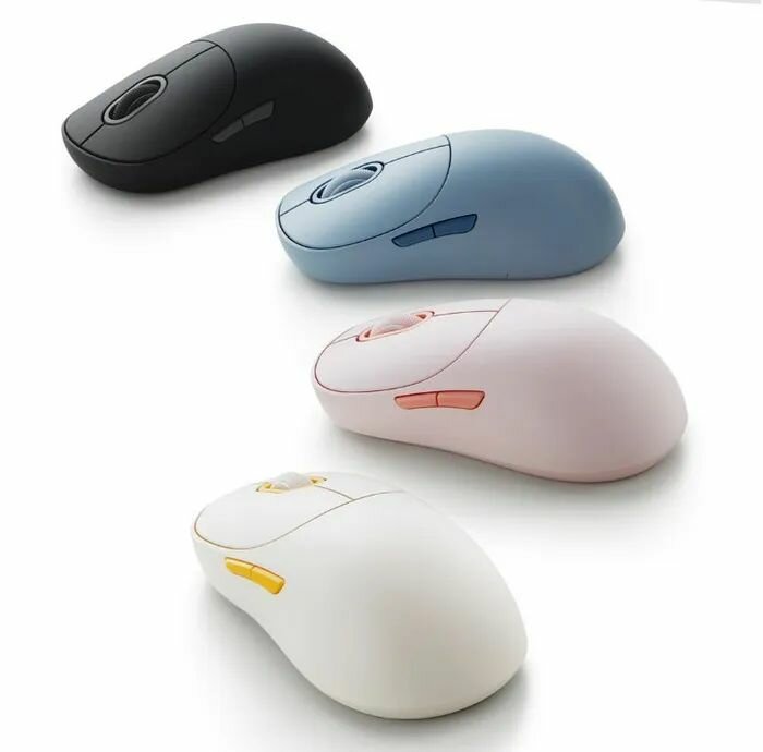 Компьютерные Мыши Xiaomi Беспроводная мышь MI Wireless Mouse 3 (XMWXSB03YM) Blue