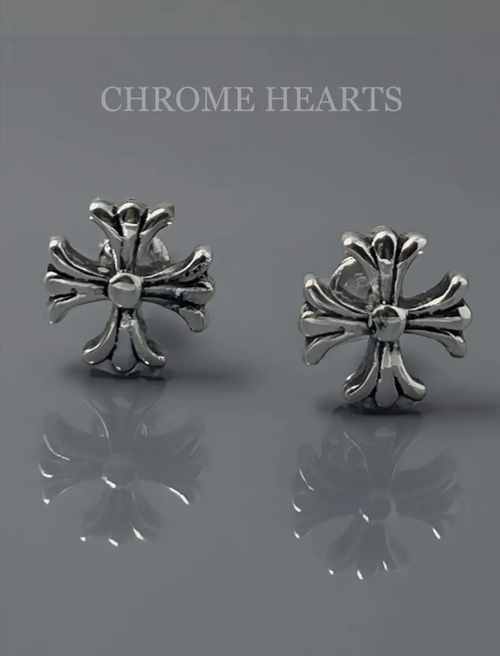 Серьги пусеты Chrome Hearts