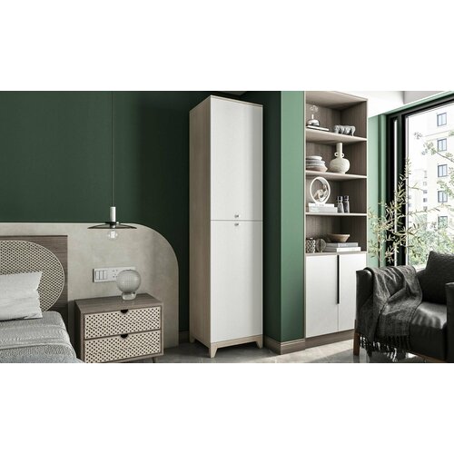 Шкаф Комфорт Хелен 42 БелыйЛамарти кремона шампань 23495₽