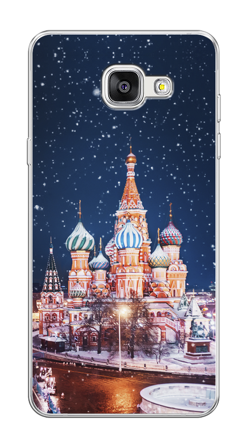 Силиконовый чехол на Samsung Galaxy A5 2016 / Самсунг Галакси A5 2016 "Москва 1"
