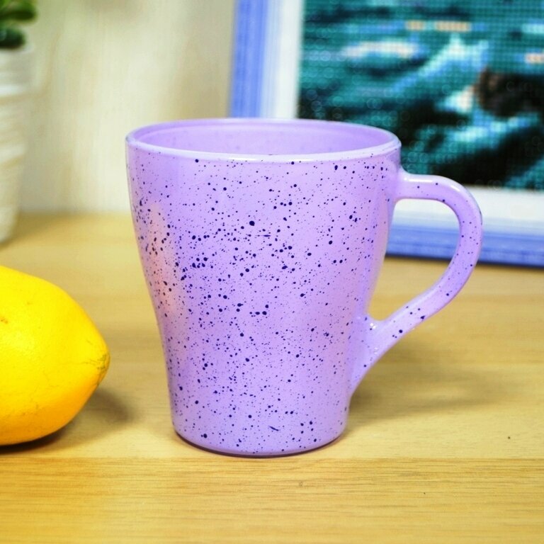 фото Набор кружек "Грация", крапле кремовый, 250 мл, 6 шт