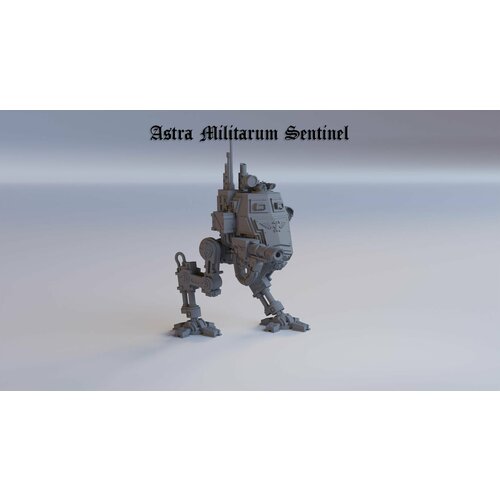 Astra Militarum: Sentinel / Часовой Имперской гвардии сентинел/ Миниатюра Warhammer 40k