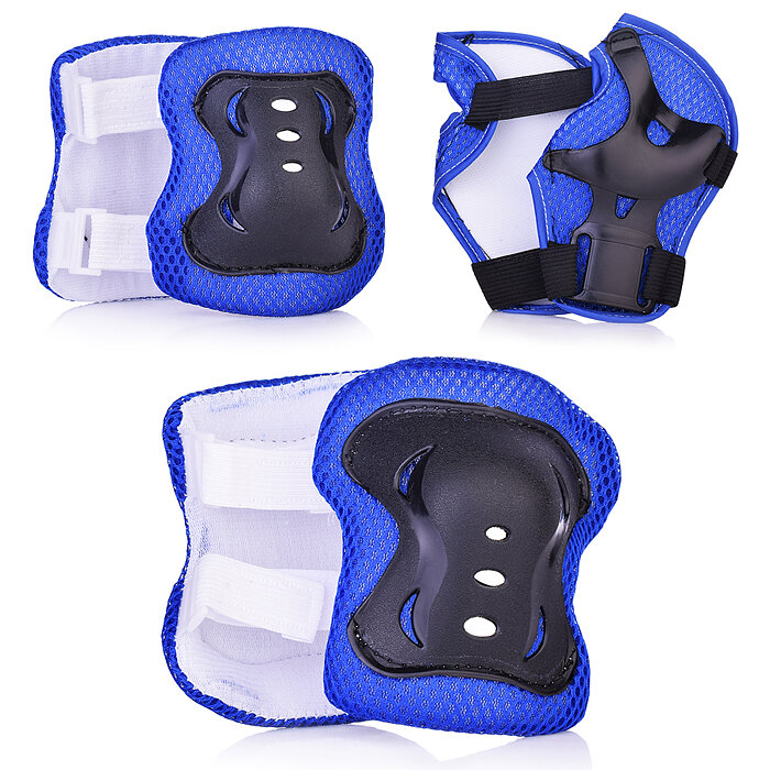 Комплект защиты для катания U026175Y (цвет синий)