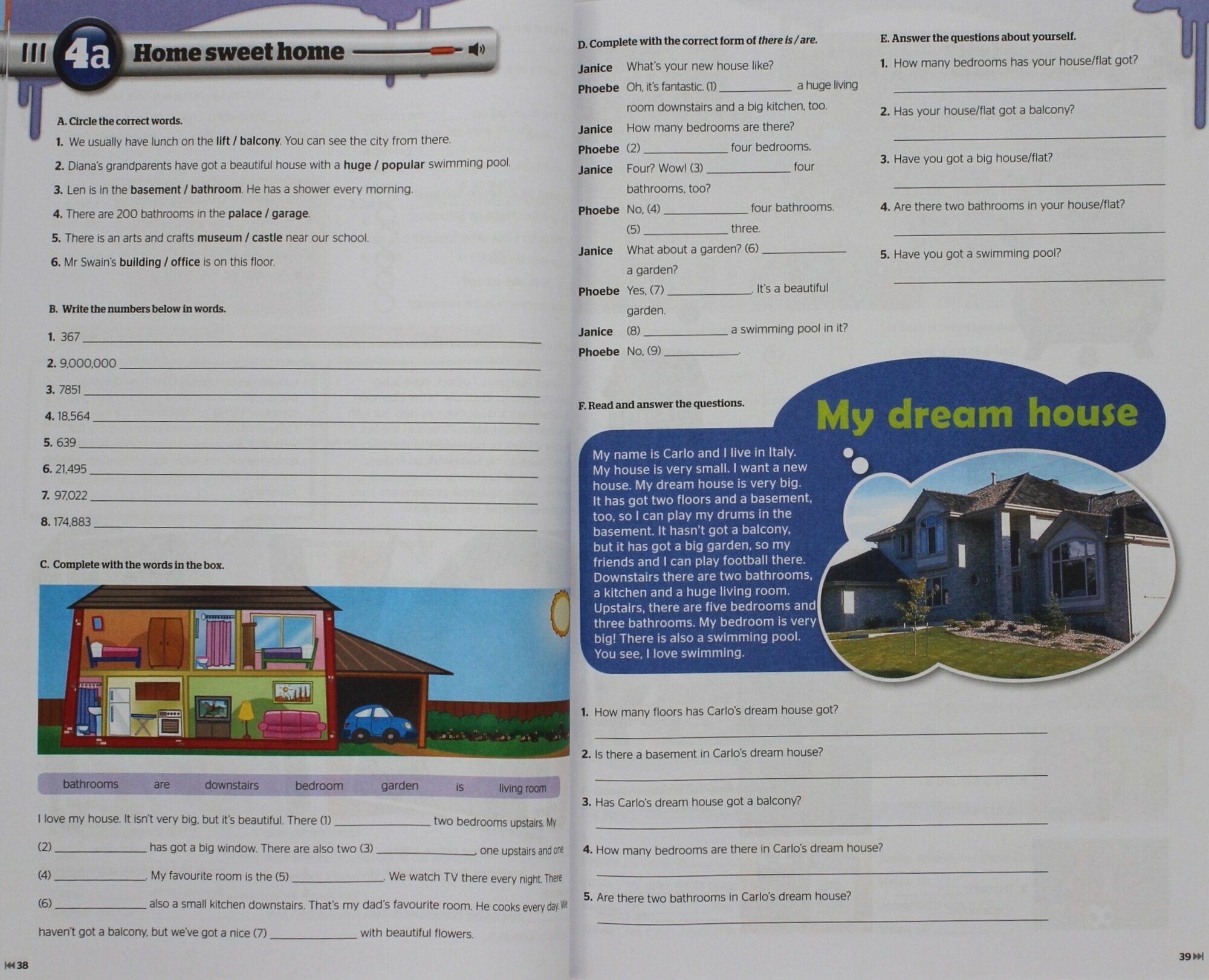 Книга Full Blast! 1 Workbook with Student's audio CD/CD-Rom - фото №3