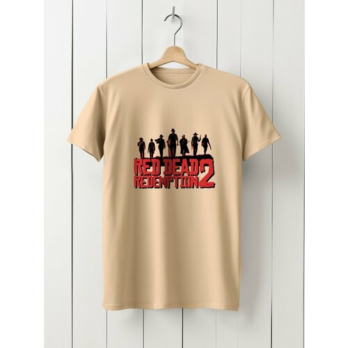 фото Футболка hypnotica, размер 2xs, бежевый