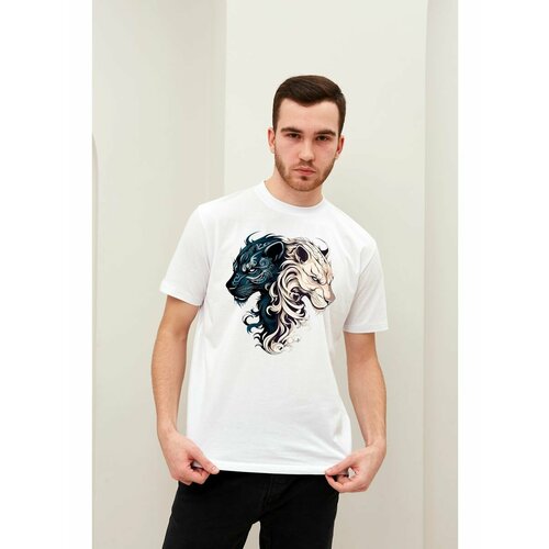 Футболка размер S, черный, желтый, зеленый