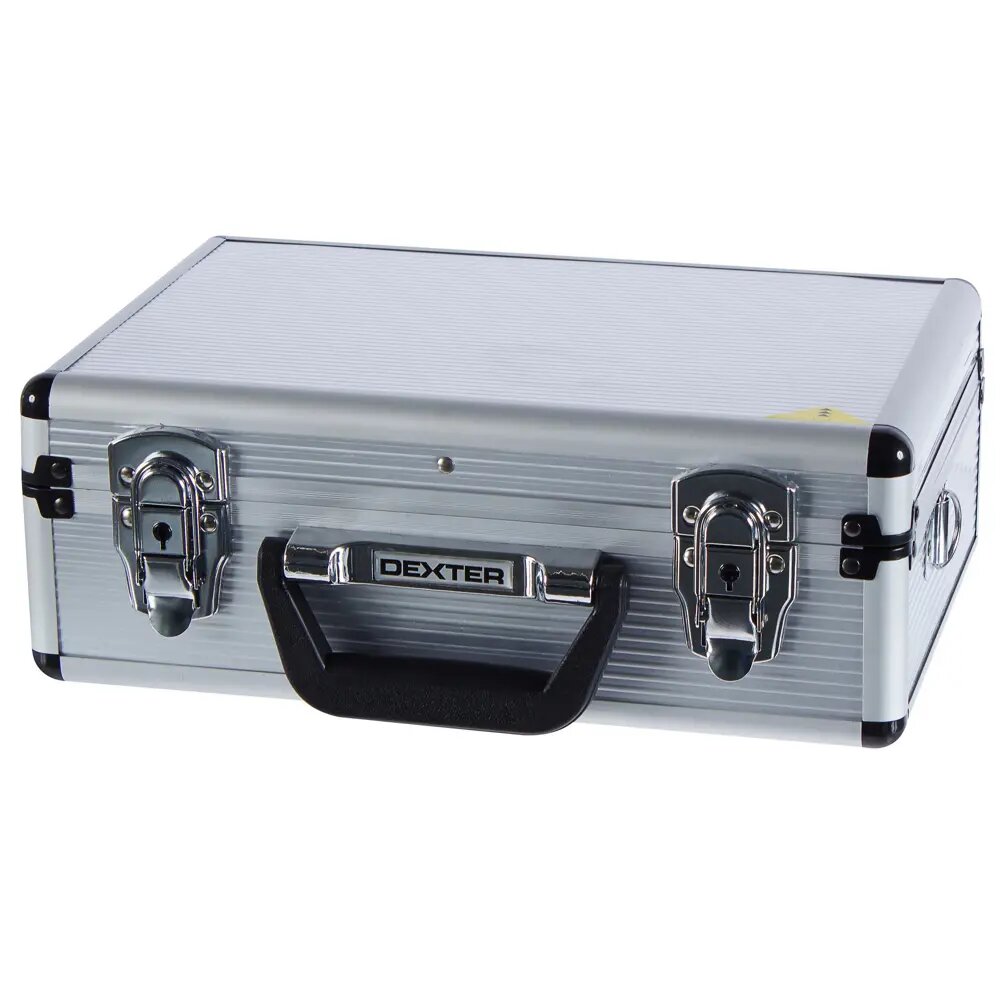 Ящик для инструмента Dexter 330х230х120 мм алюминий/двп цвет серебро