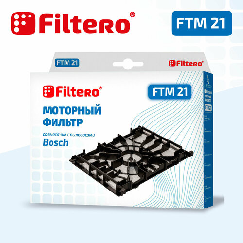 Моторный фильтр Filtero FTM 21 для пылесосов Bosch logo