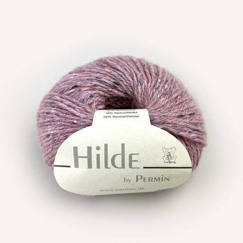 Пряжа Hilde 57 шерсть 18 альпака 25 вискоза 50 г 120 м Permin 880600880613 930₽