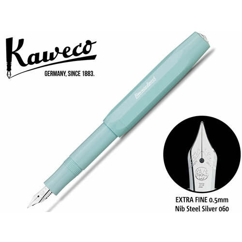 Перьевая ручка Kaweco SKYLINE Sport Mint (10000754) EF 0.5 мм, мятный