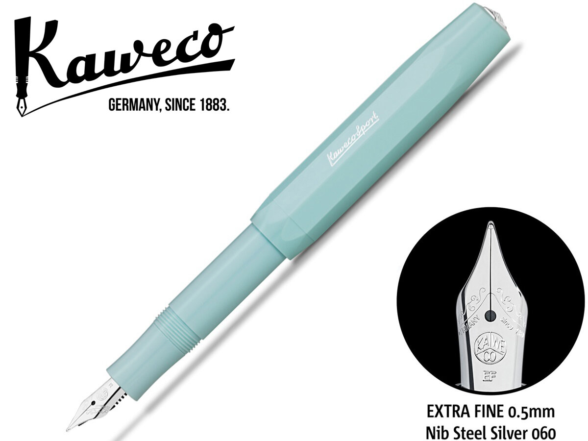 Перьевая ручка Kaweco SKYLINE Sport Mint (10000754) EF 0.5 мм, мятный
