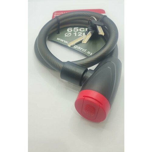 фото Велосипедный замок livgard тросовый pd-88-65см. 3кл.