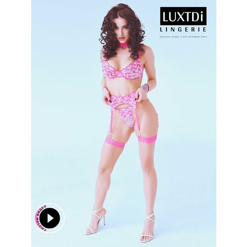 Трусы Luxtdilingerie, размер L, розовый