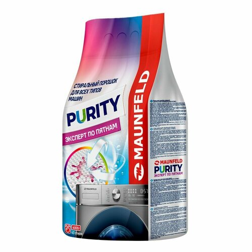 Средство для стирки Maunfeld MWP6000BM Purity Эксперт по пятнам Automat 6000г 1285₽