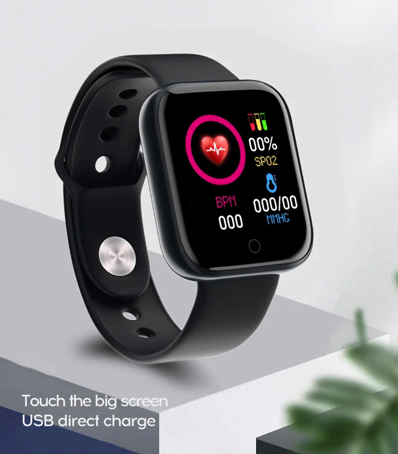 Часы, Смарт Часы 8 серии, Умные часы, сенсорный дисплей, GPS, Bluetooth, Android и iOS, черный
