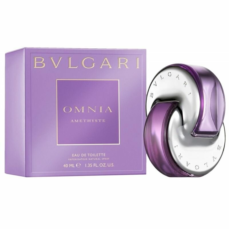 BVLGARI туалетная вода Amethyste Omnia, 40 мл