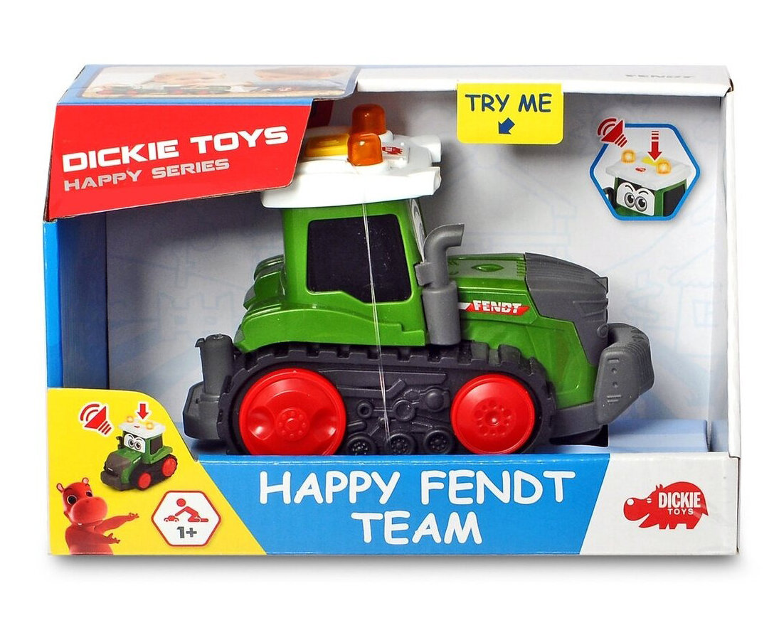 Трактор Happy Fendt 16 см свет звук Dickie Toys 3812005-1, Dickie