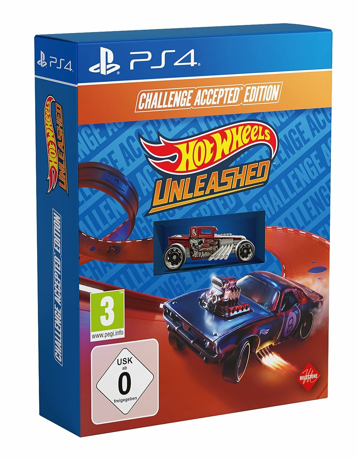 Hot Wheels Unleashed Challenge Accepted Edition (с машинкой) PS4, русские субтитры