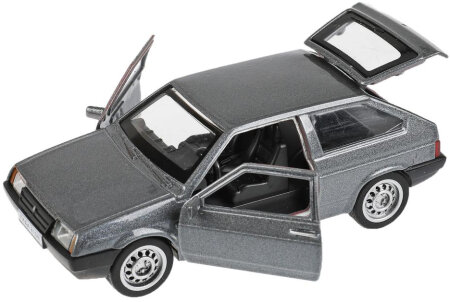 Машинка Lada 2108 Спутник, серая — фото 1