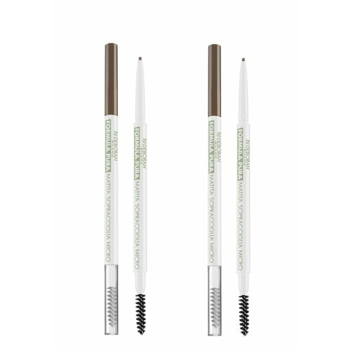 Карандаш для бровей Deborah Milano, Formula Pura Eyebrow Micropencil, автоматический тон 01 светлый, 0,1 г, 2 шт.