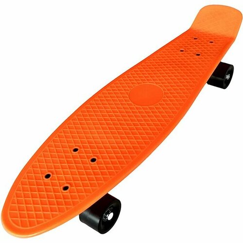 Пенни борд (скейт) SPORTEX SK30X (27" 68x19,5 см) (оранжевый)