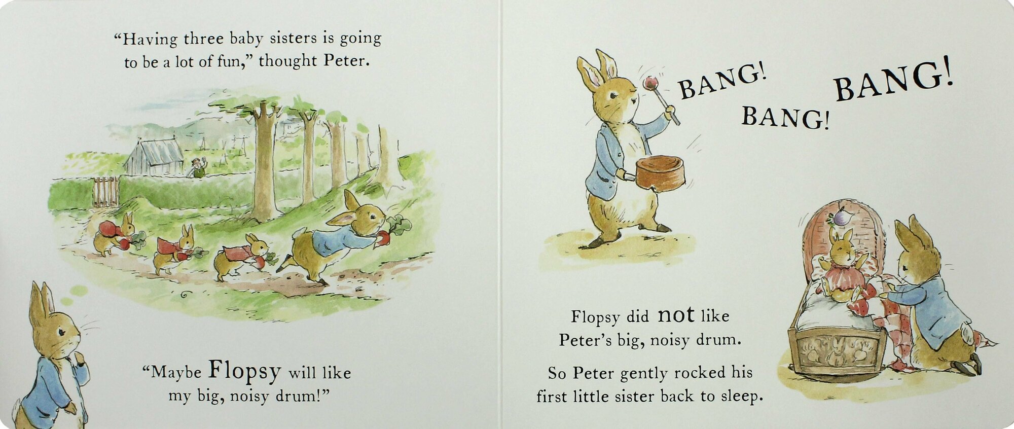 A Peter Rabbit Tale. Three Little Bunnies - фото №2