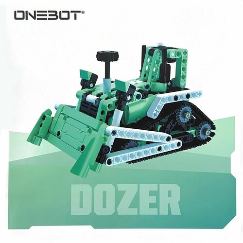 Конструктор Onebot Mini Dozer Green (OBQXKK95AIQI)