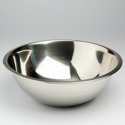 Таз 17 литров миска из нержавеющей стали для пищевых продуктов универсальная 2609₽