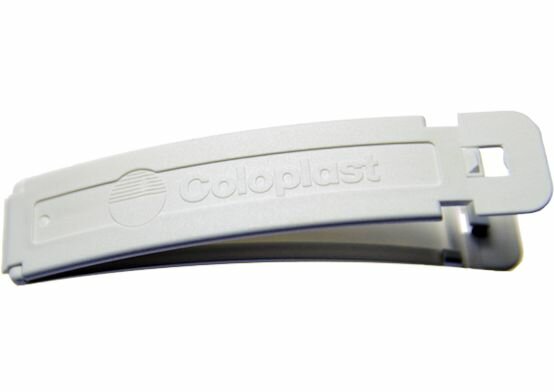 фото Зажим пластиковый для калоприёмников