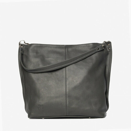 фото Сумка торба maxsimo tarnavsky, фактура зернистая, серый