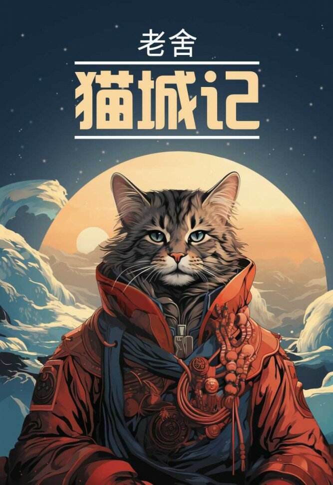 Записки о кошачьем городе. Книга на китайском языке. Антиутопия