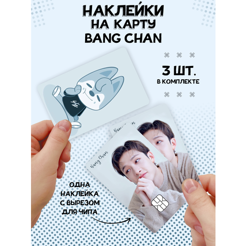 Наклейка на карту банковскую Stray Kida Bang Chan 280₽
