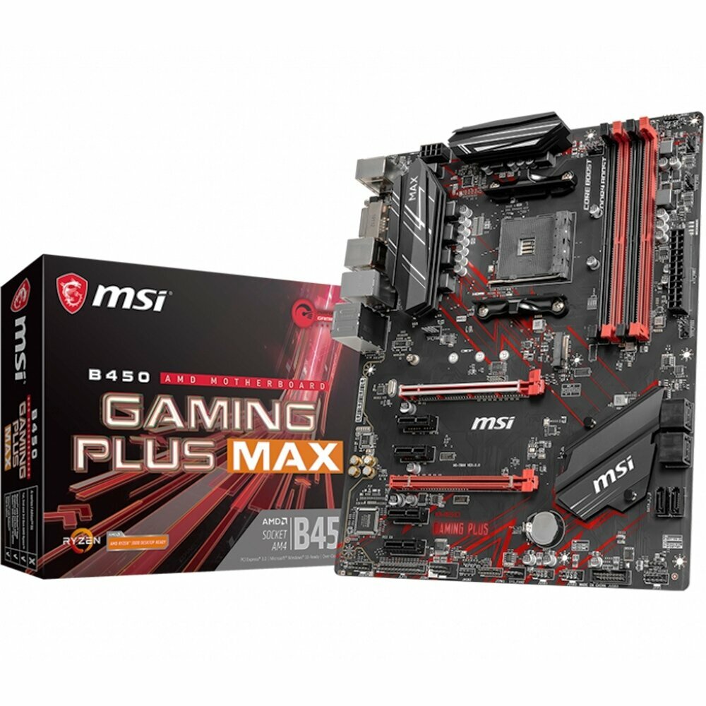 Материнская плата MSI B450 GAMING PLUS MAX (B450 GAMING PLUS MAX)