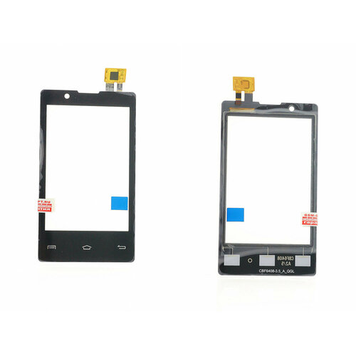 Тачскрин для Micromax S303 Bolt черный, оригинал