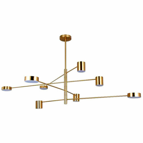 Люстра потолочная hiper abby 6х8вт led 4000k 3360лм бронза 37408₽