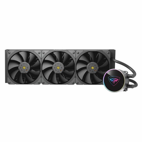 PCCooler Вентиляторы Комплект водяного охлаждения PD360 BK LGA2066 2011 1700 1200 115х AM3 AM4 AM5 TDP 300W PWM FDB FAN RET черный
