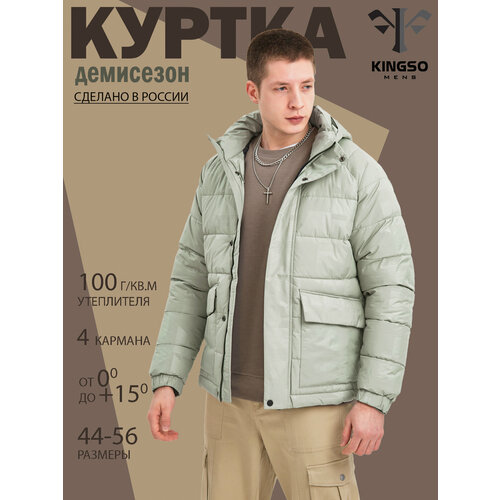 фото Ветровка , размер m, зеленый kingso mens