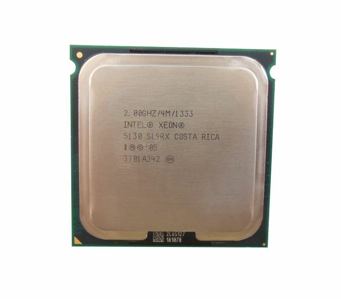 Процессор Intel SL9RX Xeon Dual Core 5130 2000MHZ 4M 1333MHZ. Товар уцененный