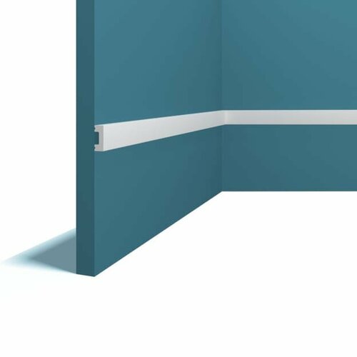 Потолочный плинтус (карниз) Перфект Плюс P159 размер 2х0.8 см длина 2 метра. P159