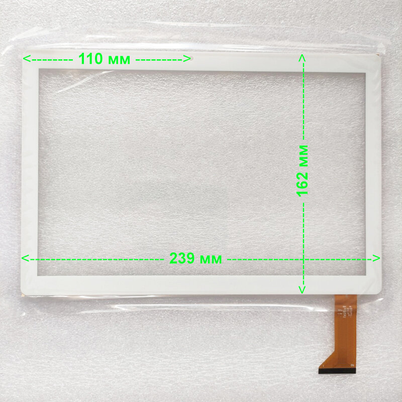 Тачскрин для DIGMA Optima 10 Z802 TS1229PL (239х162 мм) сенсорное стекло сенсорный экран