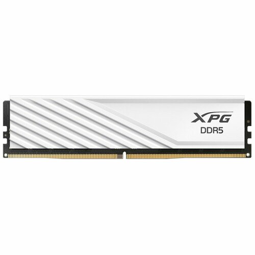 Memory Module ADATA XPG Lancer Blade DDR5 Общий объём памяти 16Гб Module capacity 16Гб Количество 1 6000 МГц Множитель частоты шины 32 14 В черный AX5U6000C3016G-SLABWH 803000₽