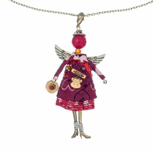 Подвеска Miamelie, кукла Элиан с крыльями, MiA-2401-CL5869 золотистый