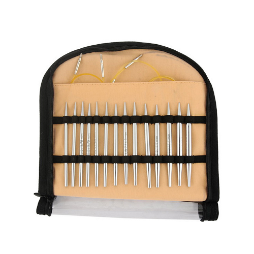 Набор укороченных спиц Nova Platina от бренда KnitPro набор special interchangeable needle set съемных спиц cubics 25615